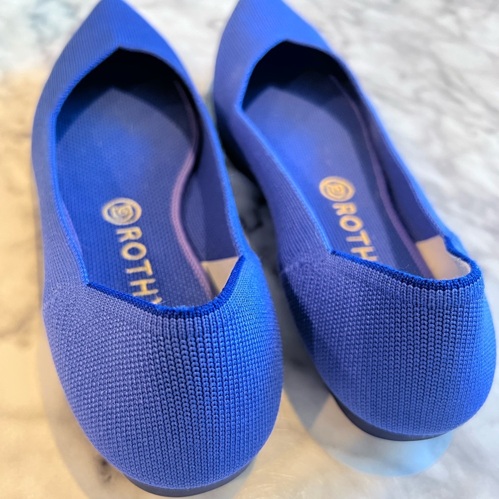 Rothy’s Cornflower blue Points - retired color